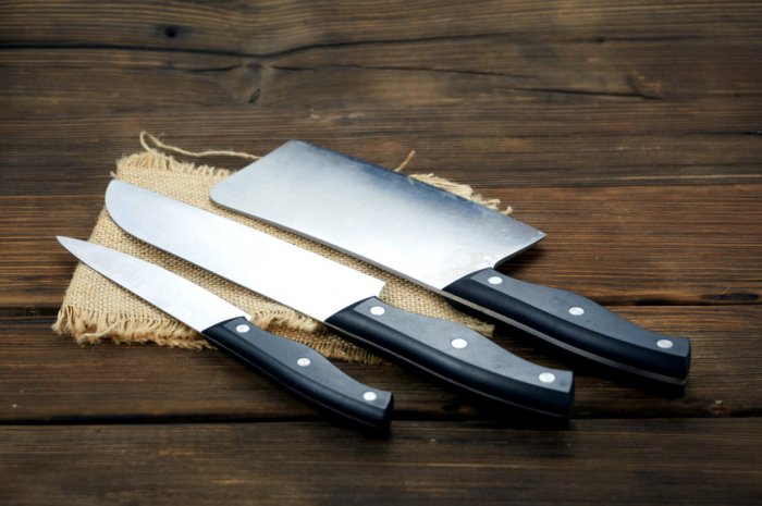 Les couteaux de cuisine