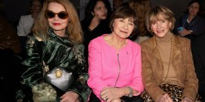 Cyrielle Clair, Macha Méril... Les stars de plus de 60 ans s'éclatent à la Fashion Week de Paris