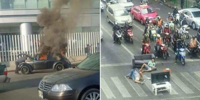 Photos : ces gens gardent leurs sang-froid dans des situations vraiment insolites
